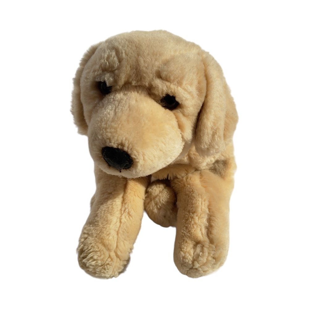 Animal Alley Golden Retriever Plush Toy loved condition see description 14"